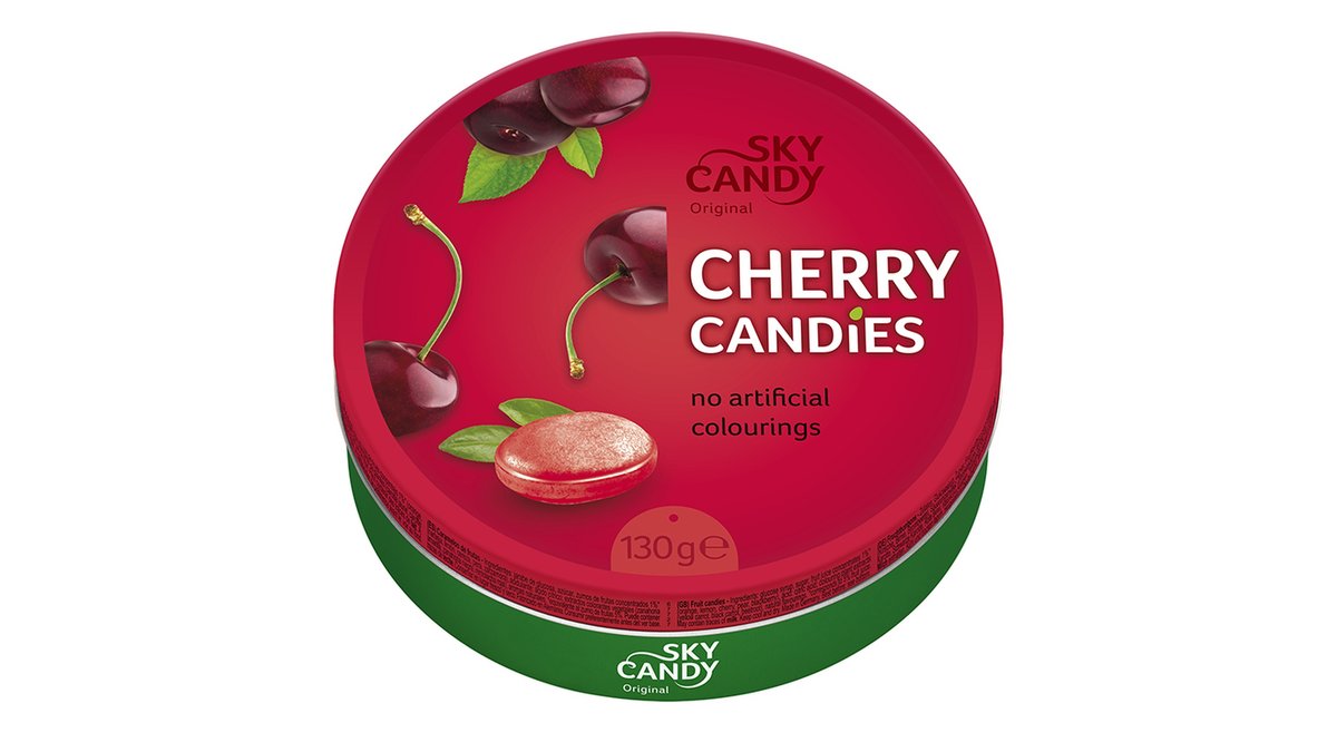 C & H კანფეტი cherry drops (130 gr)