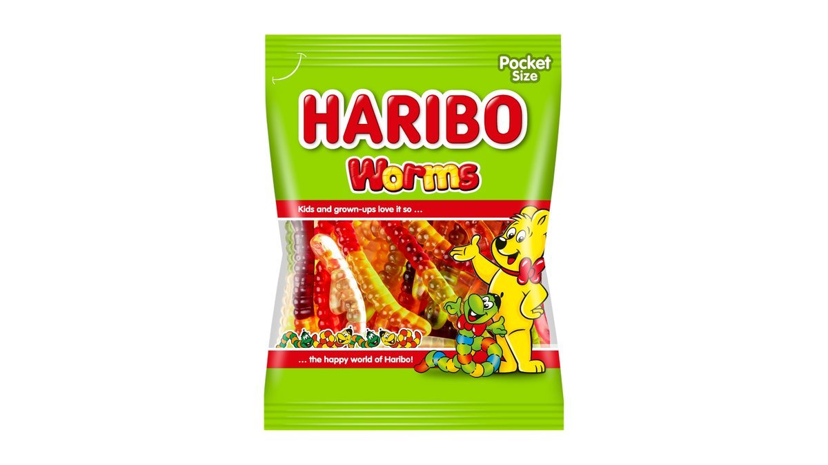Haribo candy Worms (80 g)