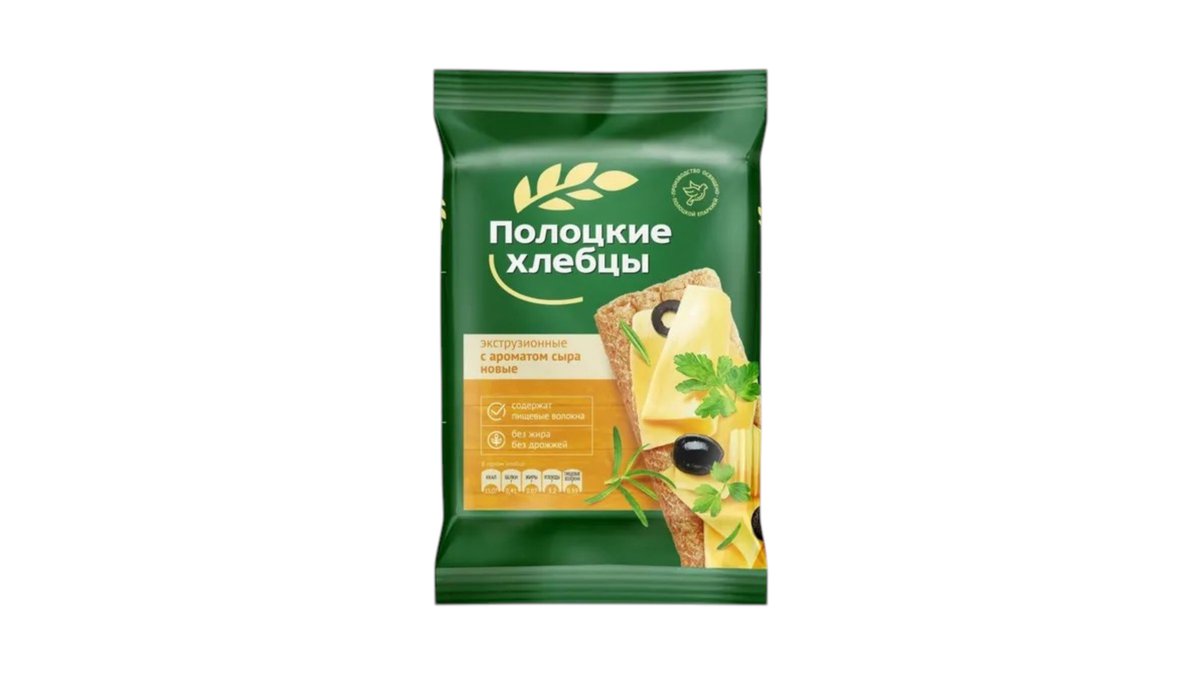 პოლოცკიე ხრაშუნა პური cheese flavor (80 g)