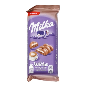 Milka Шоколад Bubbles with cappuccino filling (97 g)