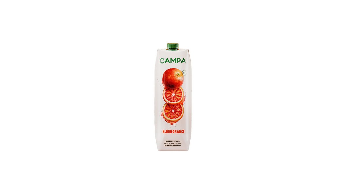 კამპა сок წითელი ფორთოხალი (950 ml)
