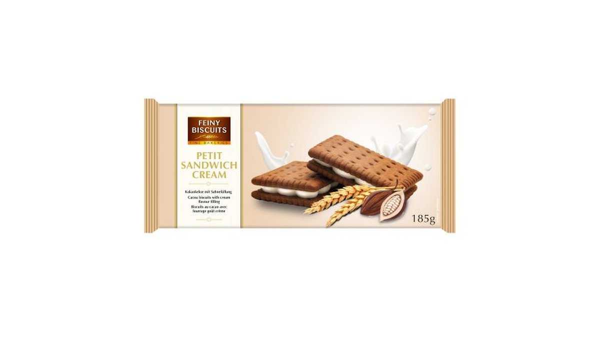 Feiny ბისკვიტები vanilla cream (185 g)