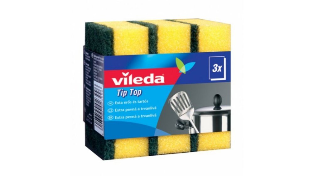 Vileda Губка для мытья посуды ტიპ-ტოპი (3 pcs)