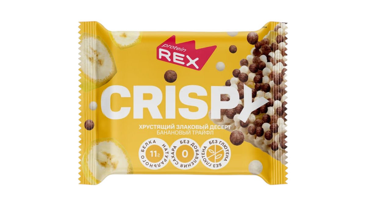 REX ხრაშუნა პური Banana Trifle (55 g)