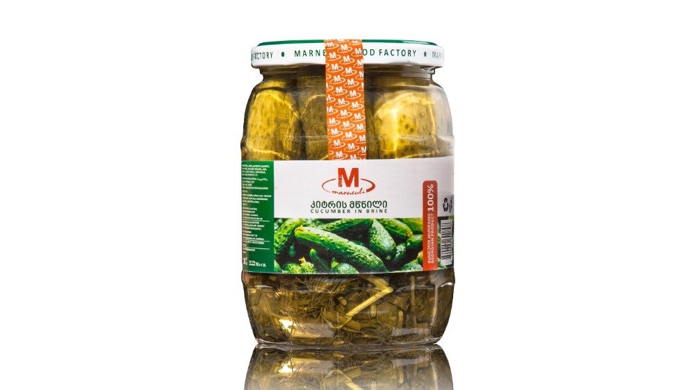 Marneuli Canned Cucumbers Cucumber (1 kg)