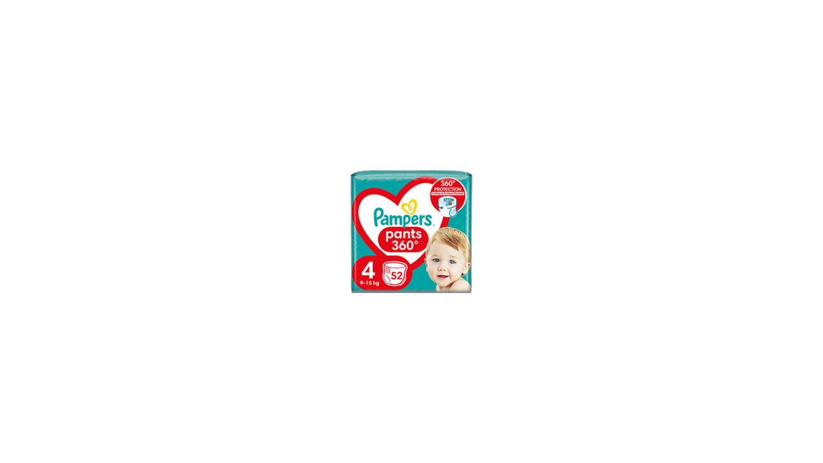 პამპ  ერსი подгузники Size 4 (52 pcs)