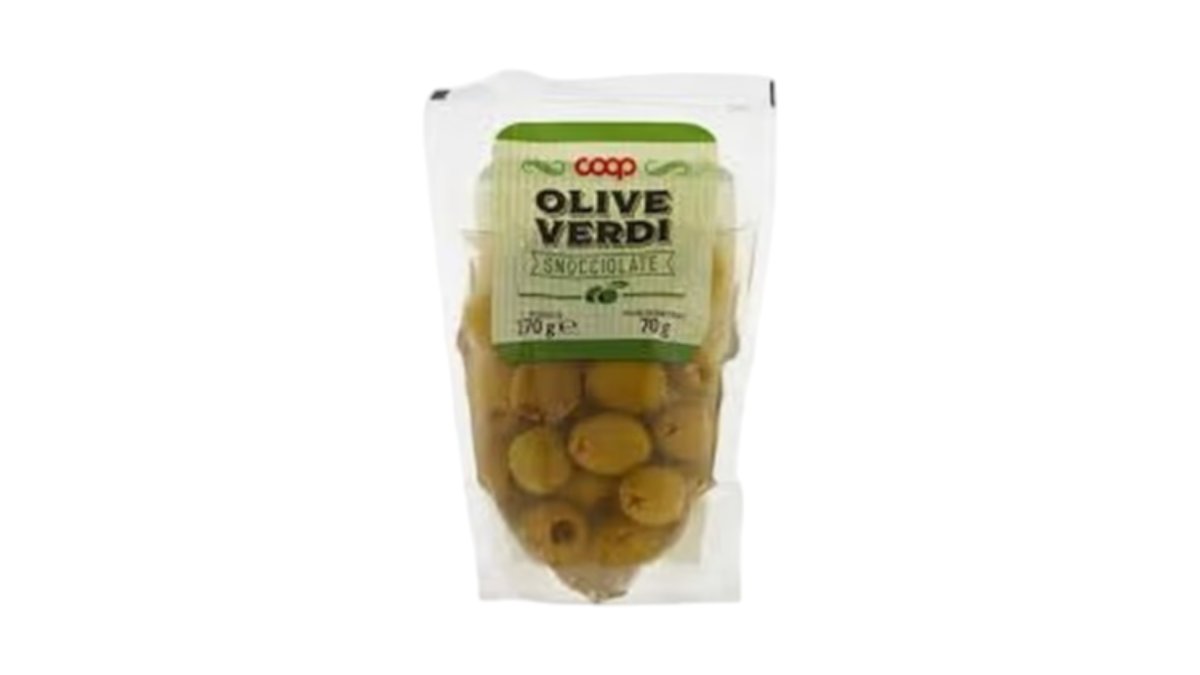 COOP მწვანე ზეთისხილი Green olives, unpitted
