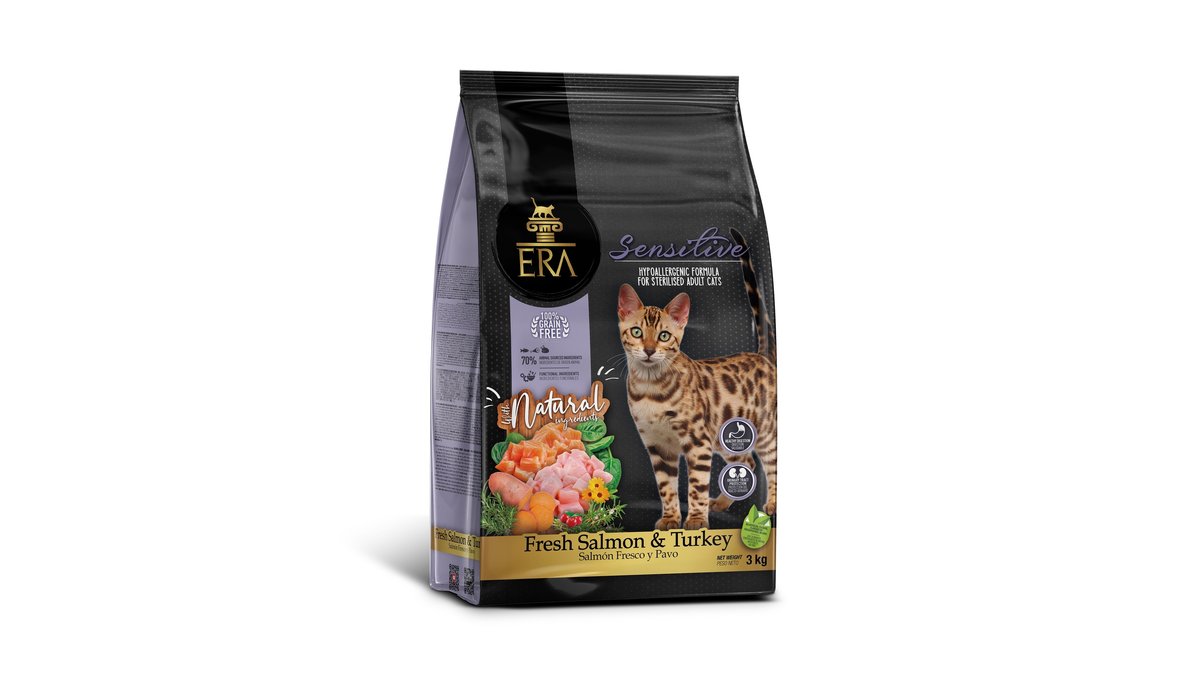 Era Корм для животных Sensitive Salmon & Turkey (3 kg)