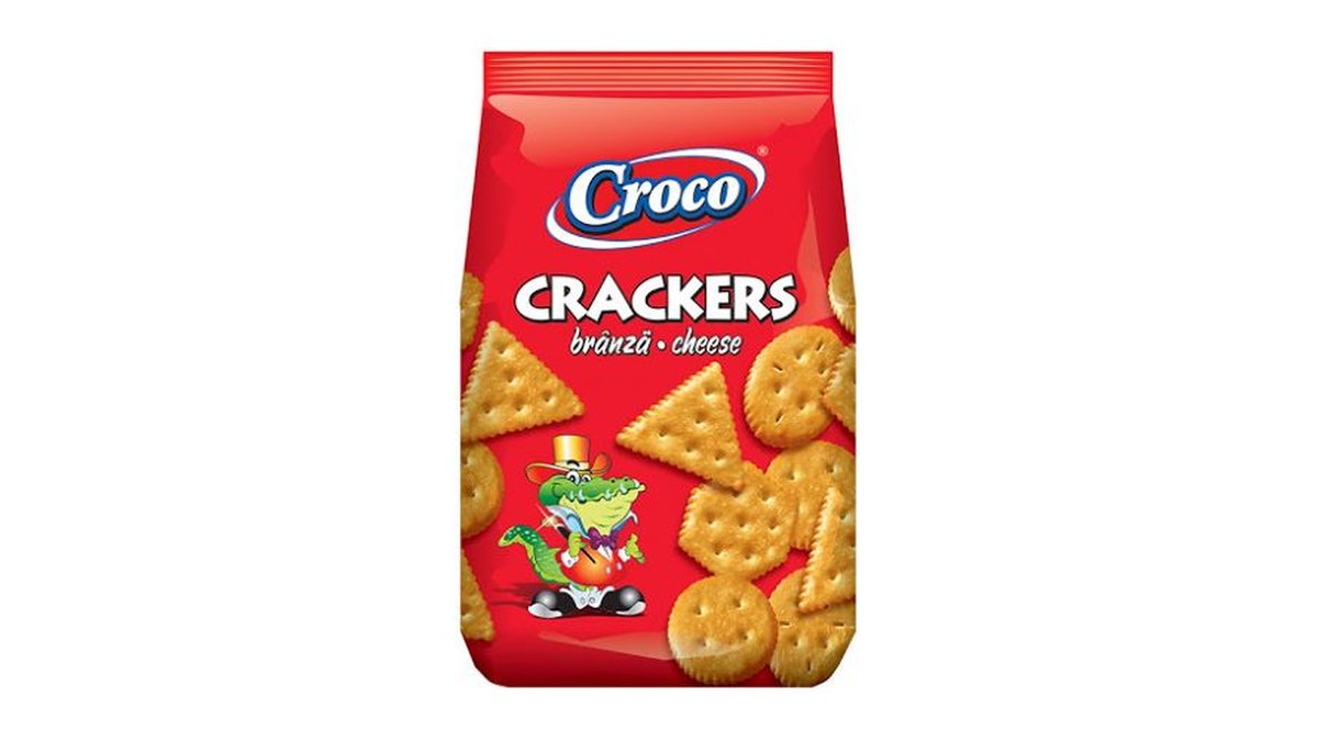 CROCO Сырные Крекеры cheese flavor (100 g)