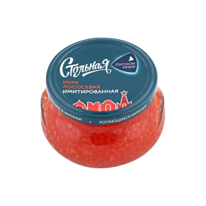 Stolnaya Salmon Caviar Imitation salmon caviar (230 g)