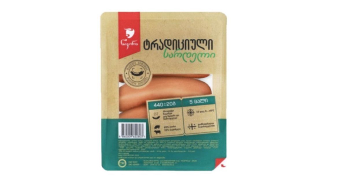 ნიკორა sausage (440 გრ)