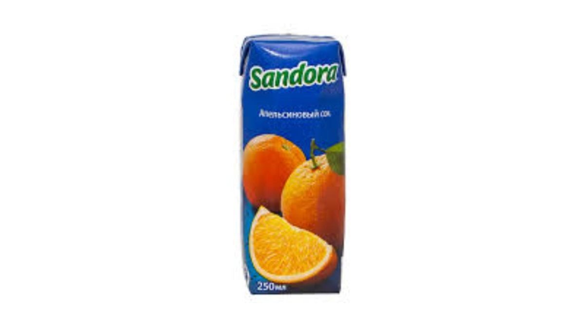Sandora сок Orange (0.25 l)