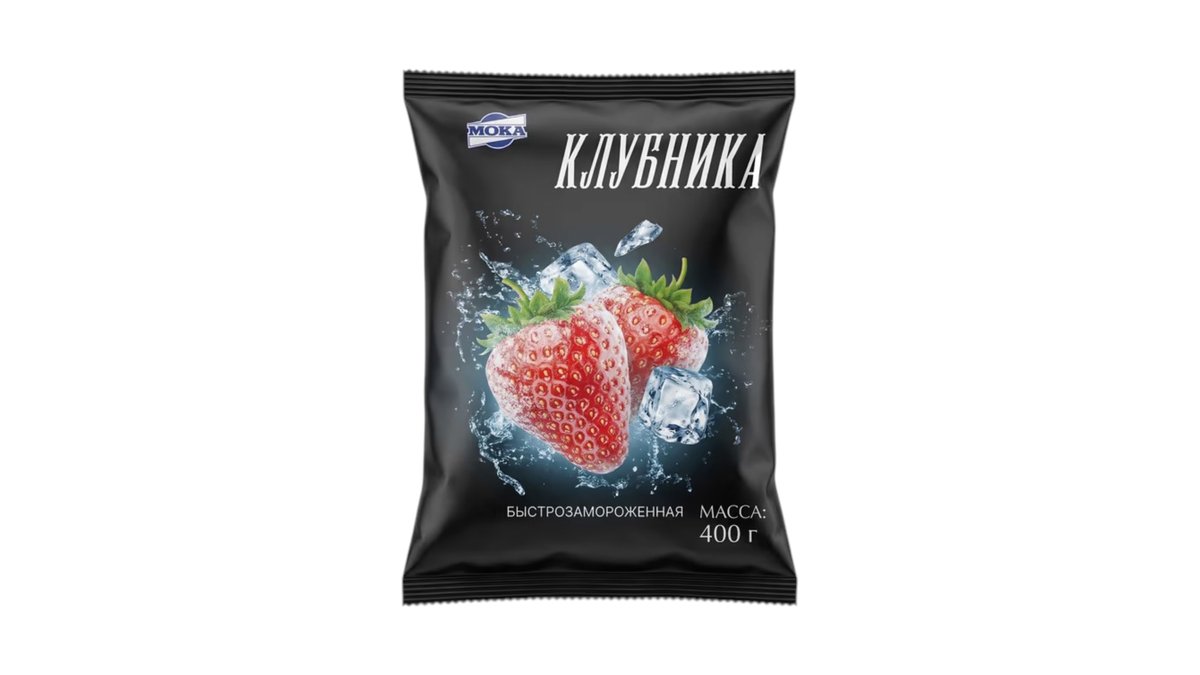 Mocha Замороженная клубника strawberry (400 g)