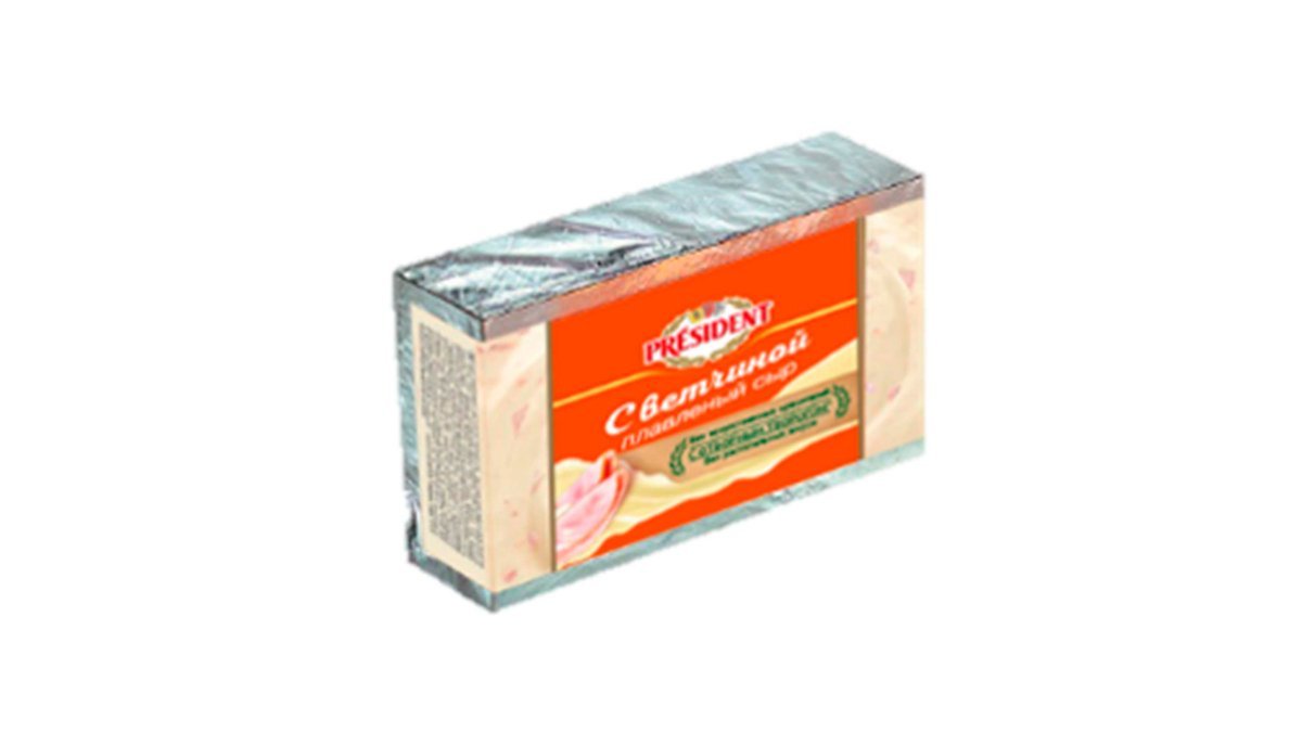 President cheese with ham (50 g)