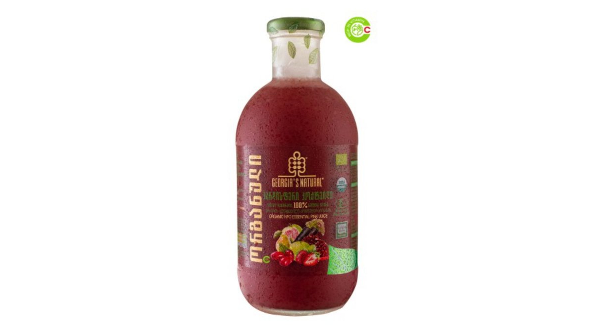 Georgias Natural сок Organic Pink Guava (300 ml)