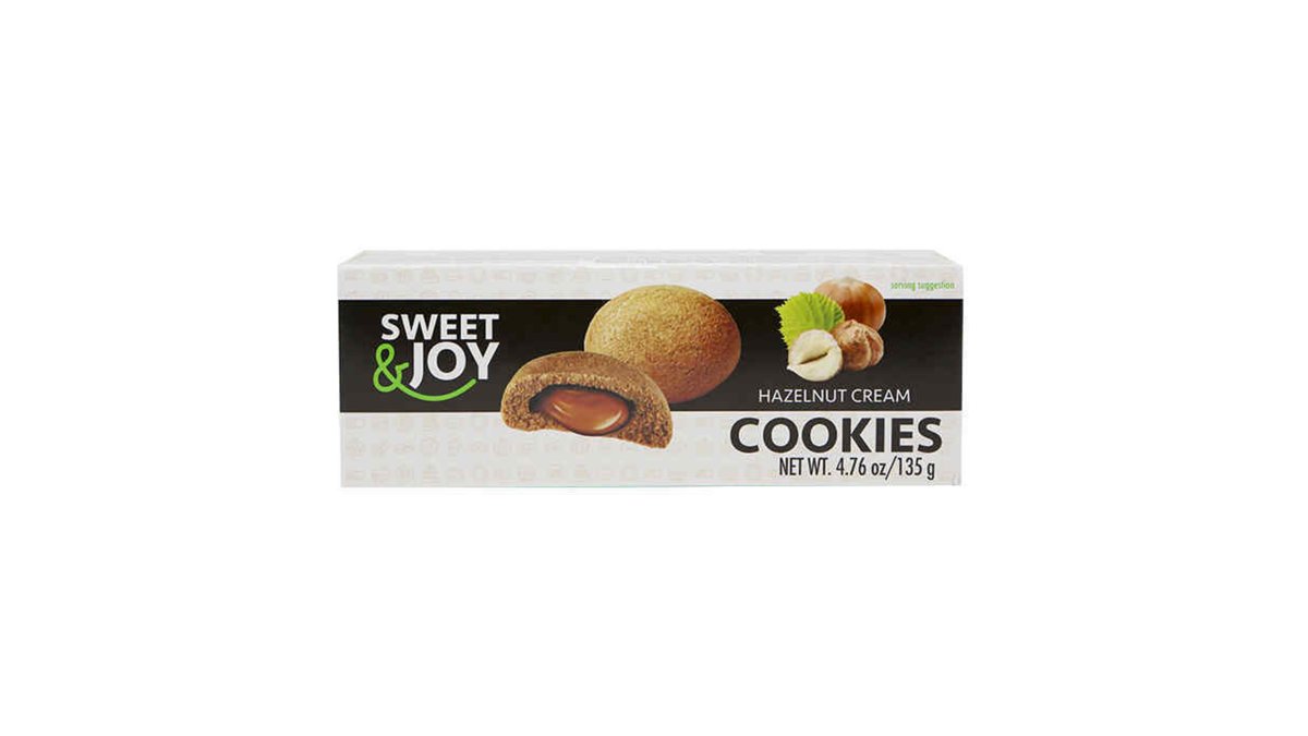 Sweet Brands ორცხობილა hazelnut cream (135 g)