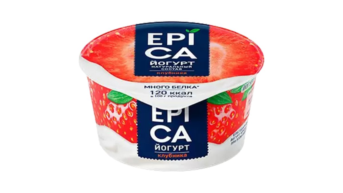 ეპიკა Yogurt Strawberry (130 g)