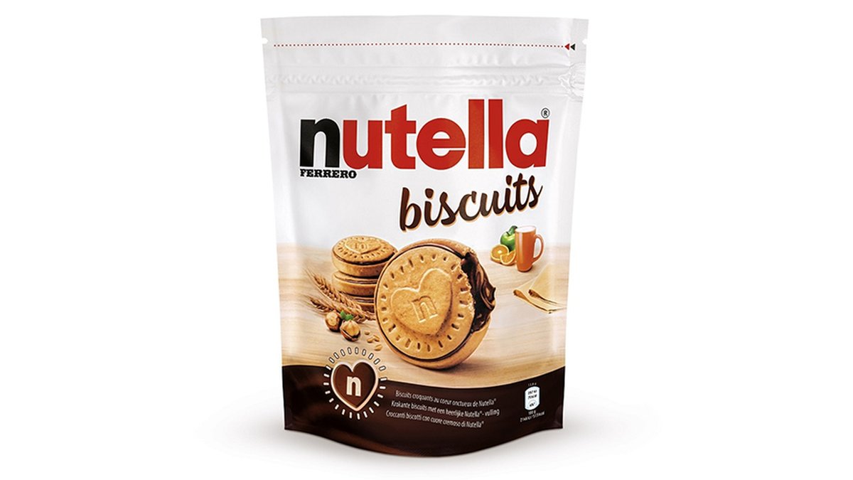Nutella Песочное печенье ბისკვიტი ნუტელას კრემით (3040 g)