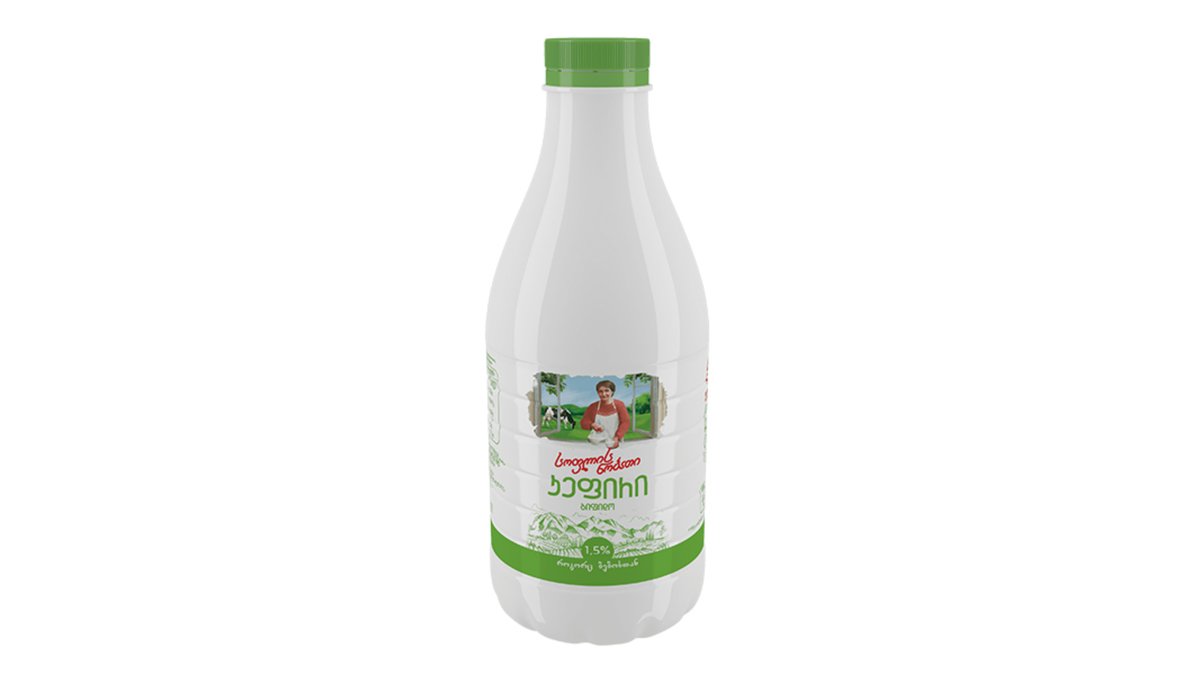 სოფლის ნობათი Kefir village milk 1.5% (900 გრ)