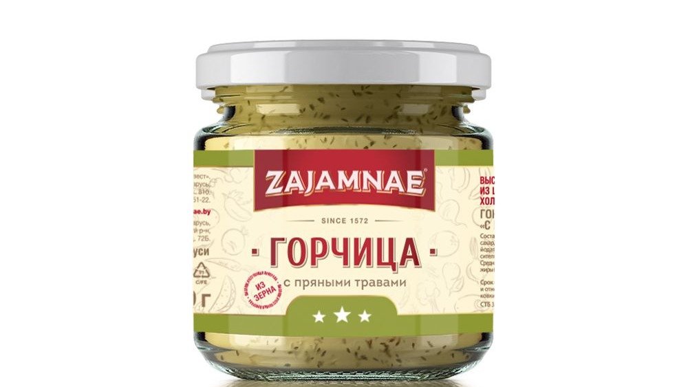 Zajamnae მუსტარდი with greens (190 g)
