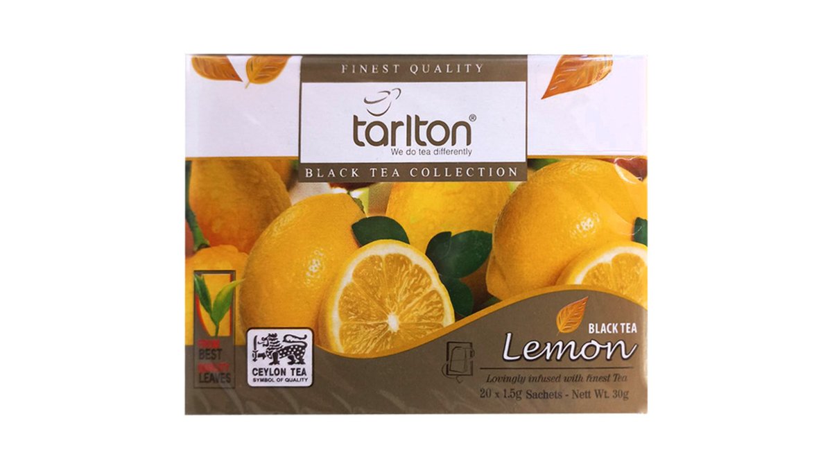 ტარლტონი Чай with lemon and mint flavor