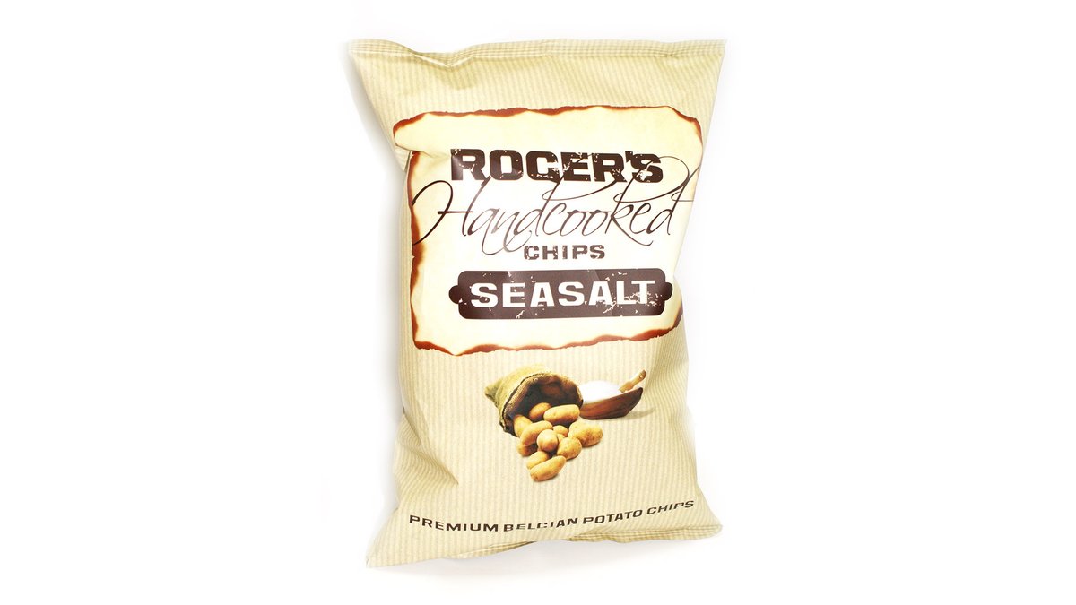 Roger Чипсы Natural potato with sea salt (150 gr)