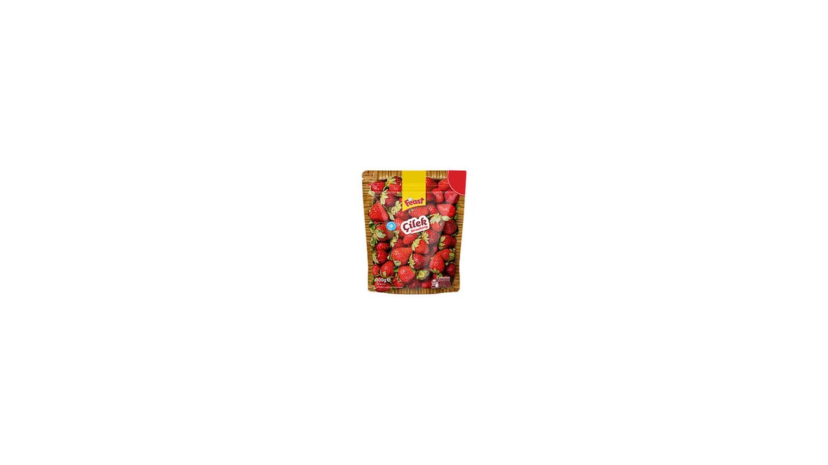 FEAST ყინული ხილი გაყინული მარწყვი (400 g)