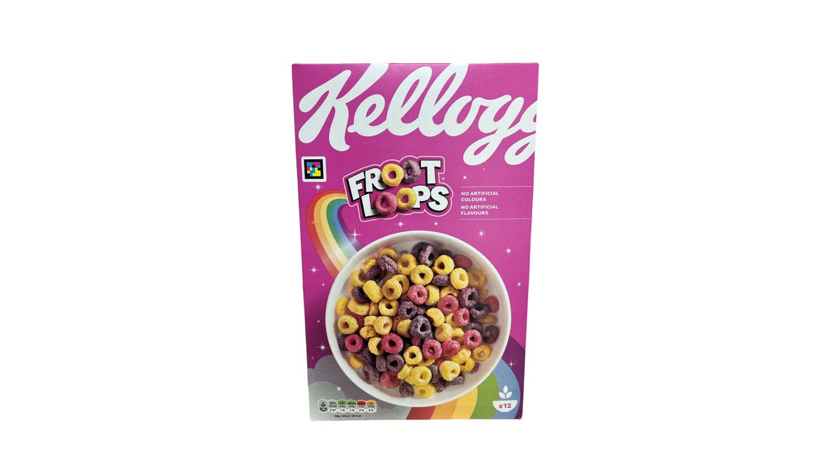 Kelloggs ჟვება რეზინა Bubblegum Colorful (375 g)