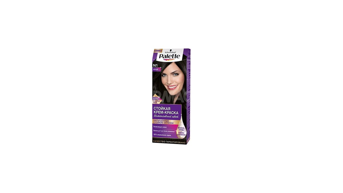 პალეტი Hair Dye N1 სიახლე (1 pcs)