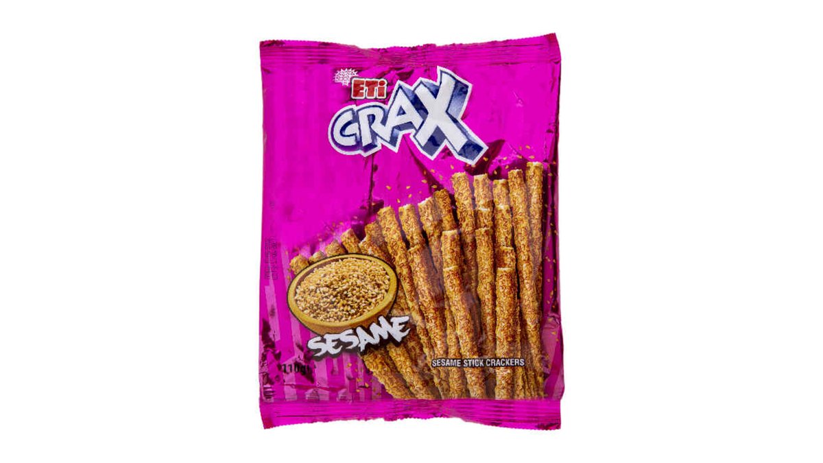 Eti მარილიანი ჩხირები with sesame seeds (110 gr)