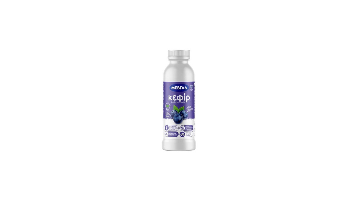 MEVGAL Кефир with Blueberries (330 ml)