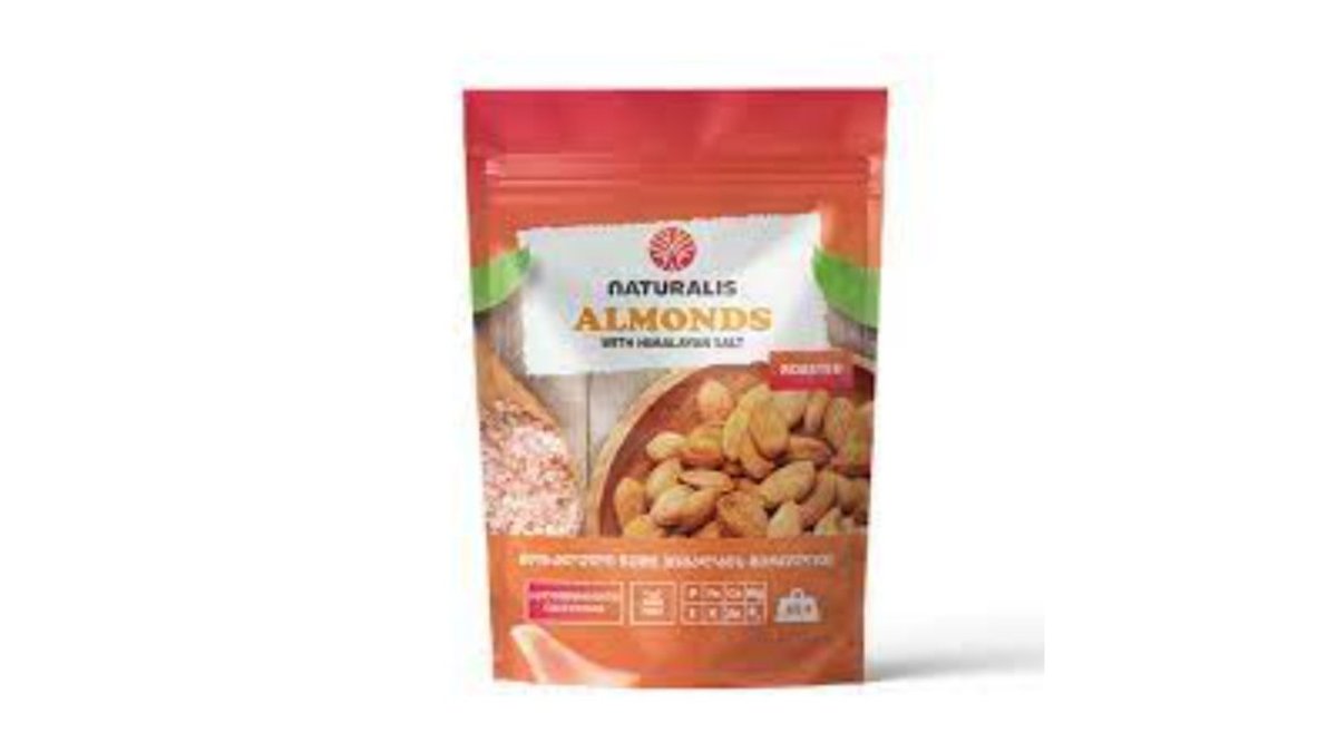 Naturalis Орехи Roasted Almonds with Himalayan Salt (65 g)