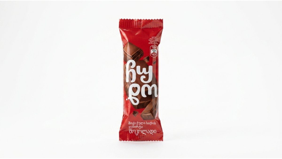 ჩუდო Глазированный Творог Chocolate 23% (40 გრ)