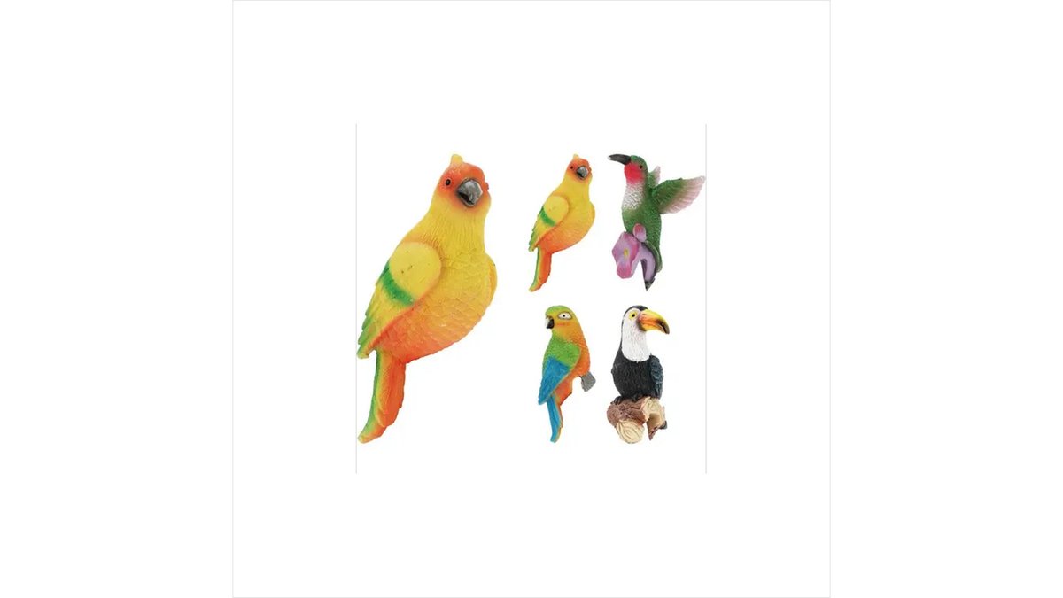 Koopmann Декорация для горшка в виде птицы decoration bird