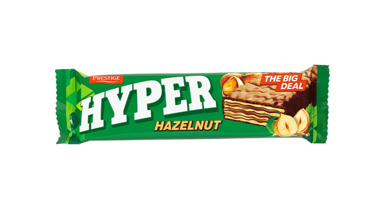 Hyper Вафля თხილით (167 g)