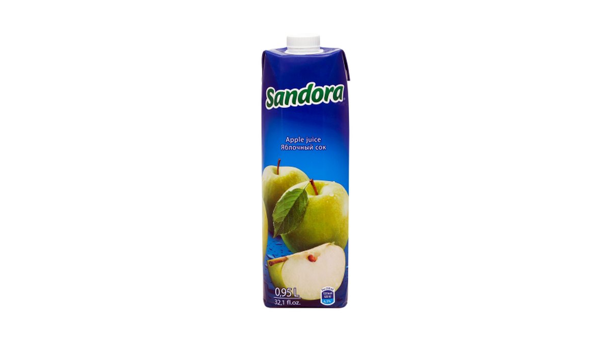 Sandora сок apple (950 ml)