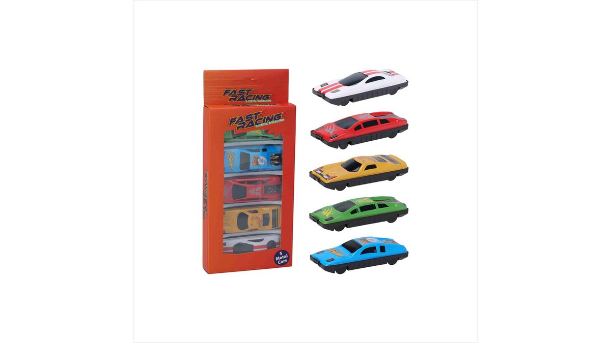 Koopmann Набор Игрушечных Машинок მანქანების ნაკრები (5 pcs)