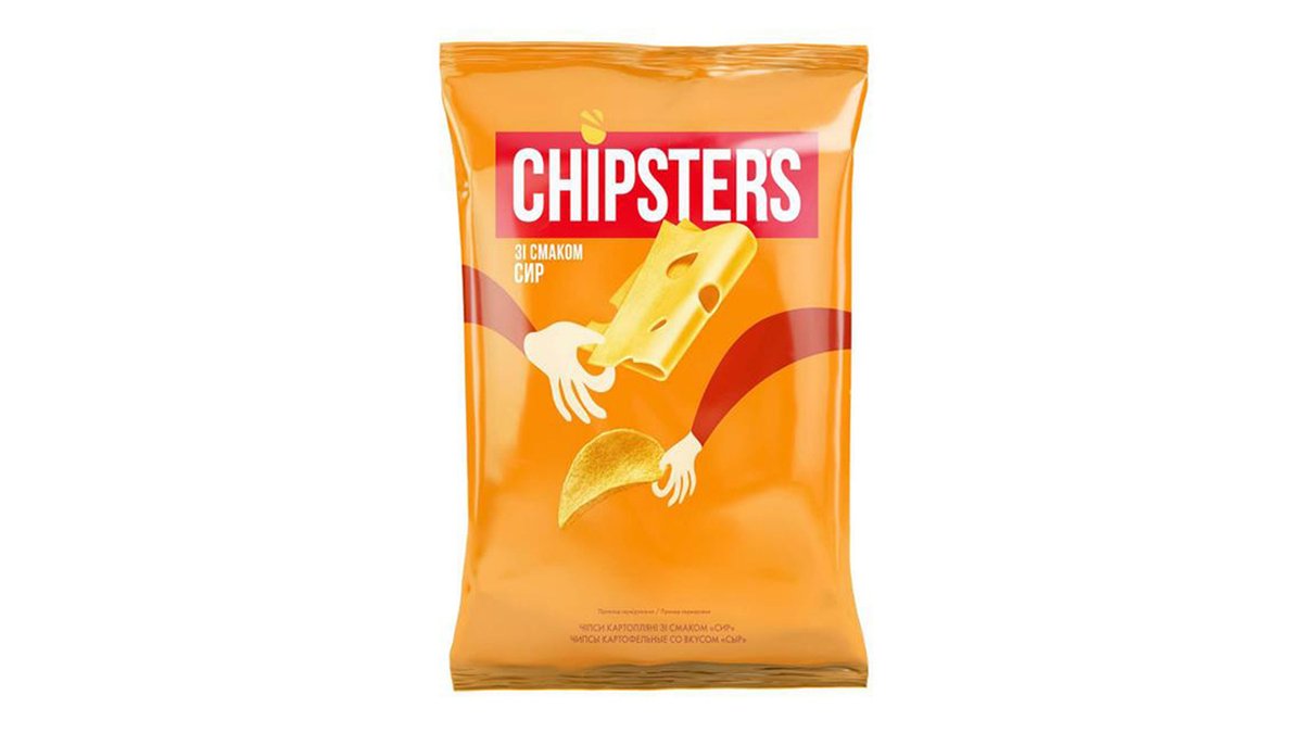 Chipsters ჩიპსი con queso (150 gr)