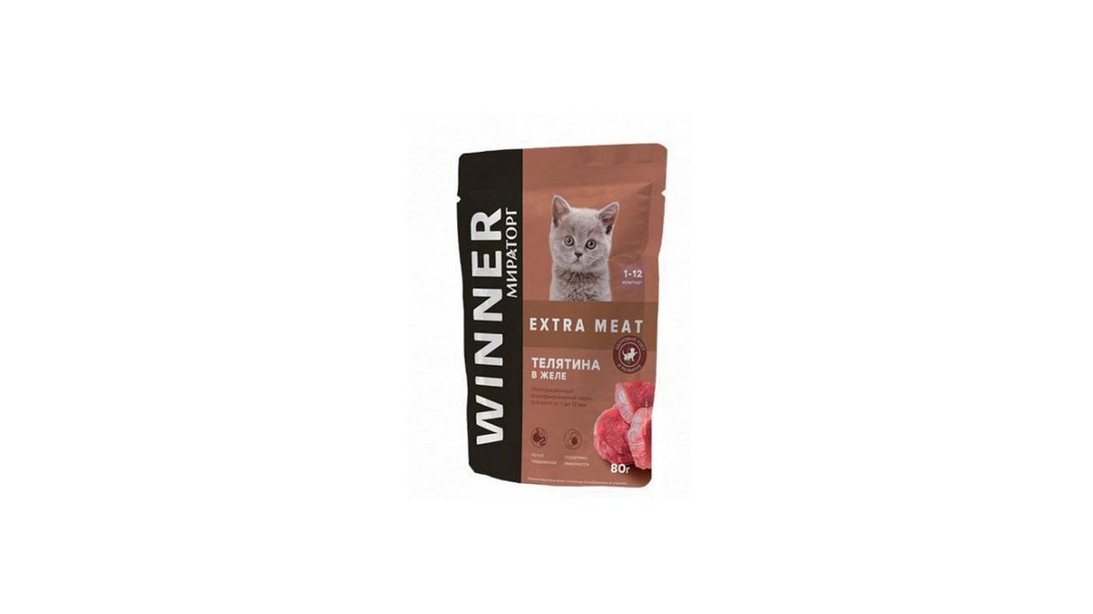 Miratorg Корм для животных in Jelly (80 g)