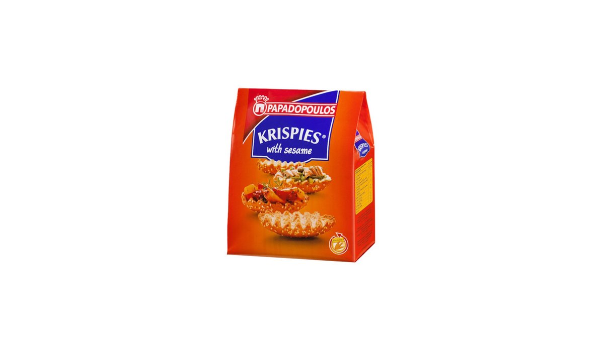 PAPADOPOULOS Wheat Crispbread ხრაშუნა პური სეზამით