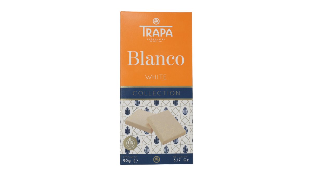 TRAPA Chocolate white chocolate (90 g)
