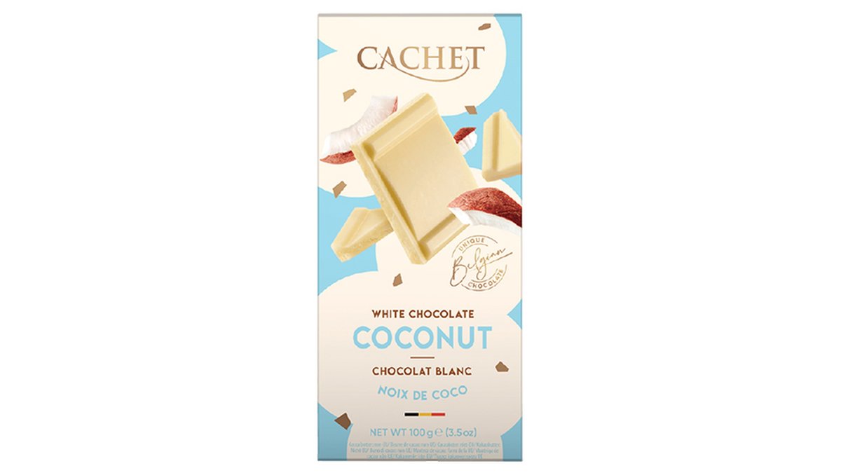 Kims Chocolates Шоколад white chocolate with coconut (100 g)