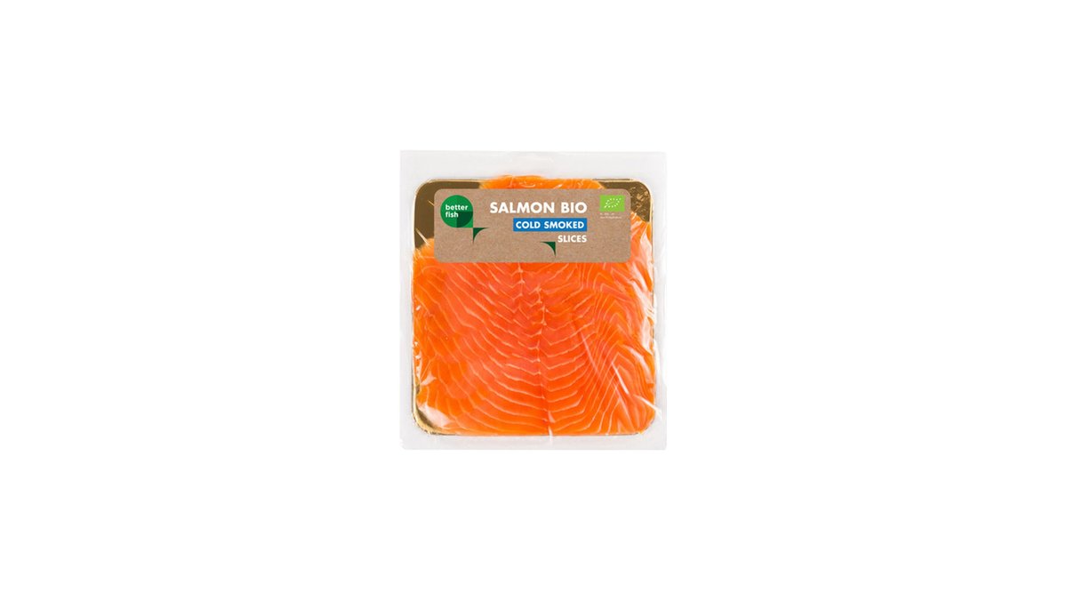 Bio Better Fish Cold Smoked Salmon smoked organic salmon (100 g)