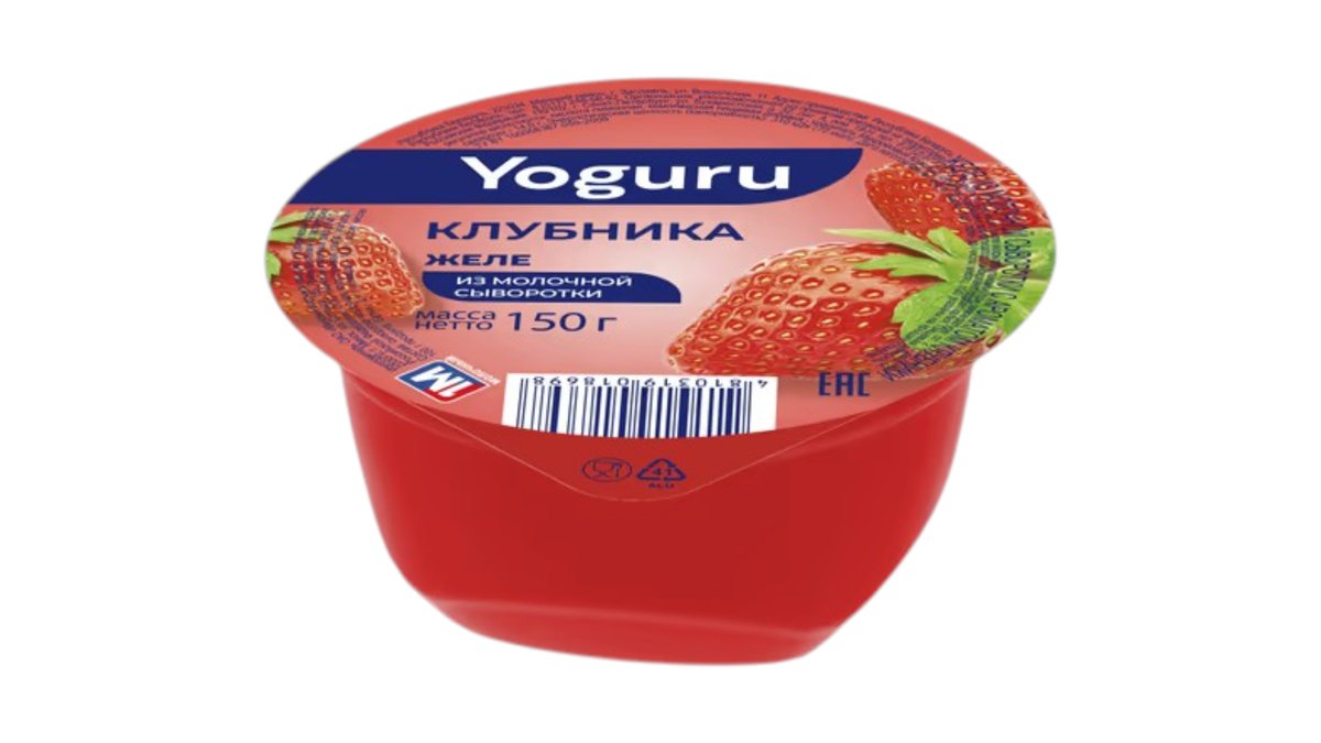 Yoguru ჯელე strawberry (150 g)