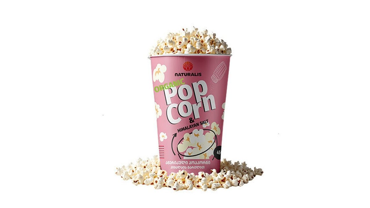 Naturalis Popcorn Organic Himalayan Salt (30 g)