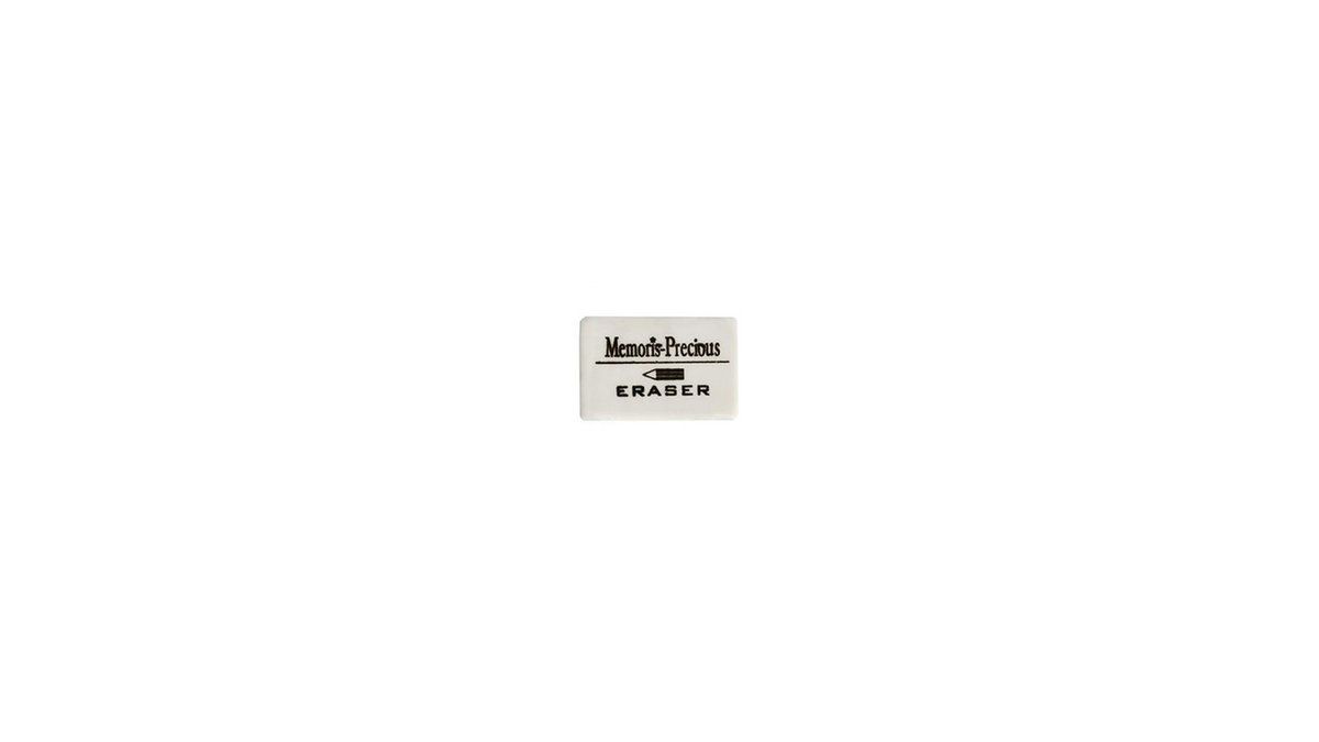 MEMORIS Eraser white (1 pcs)