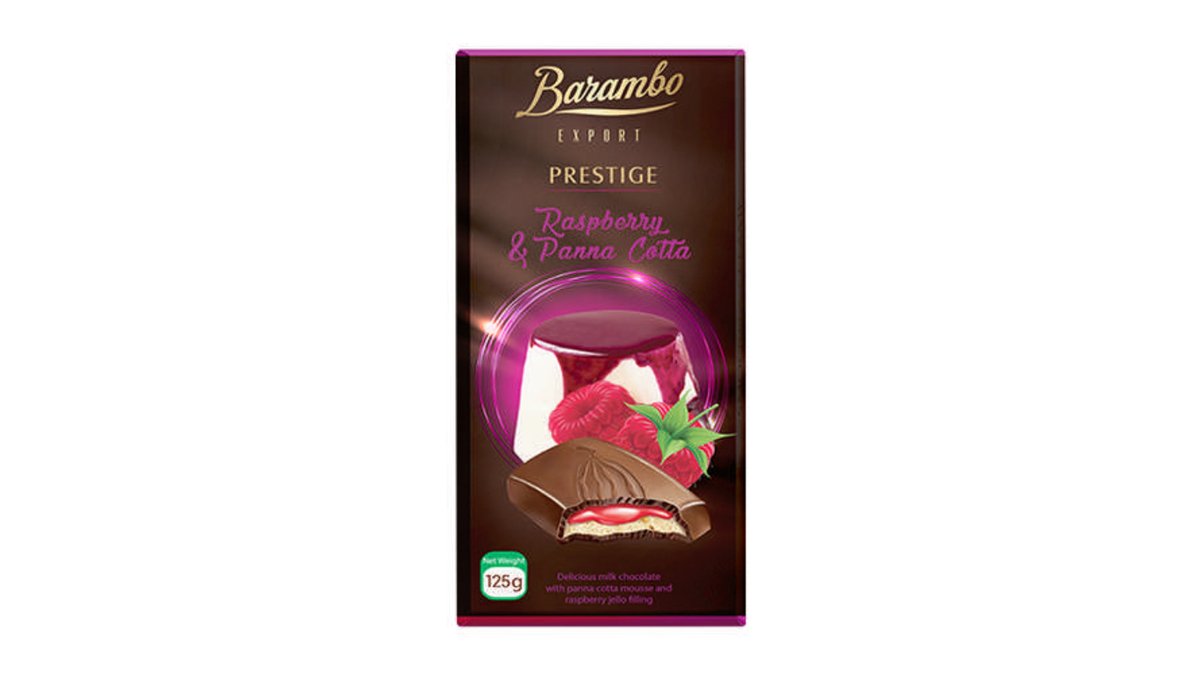 BARAMBO EXPORT PRESTIGE Chocolate Raspberry-Panacota (125 gr)