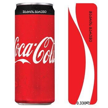 Coca Cola газировка ohne Zucker (0.33 l)
