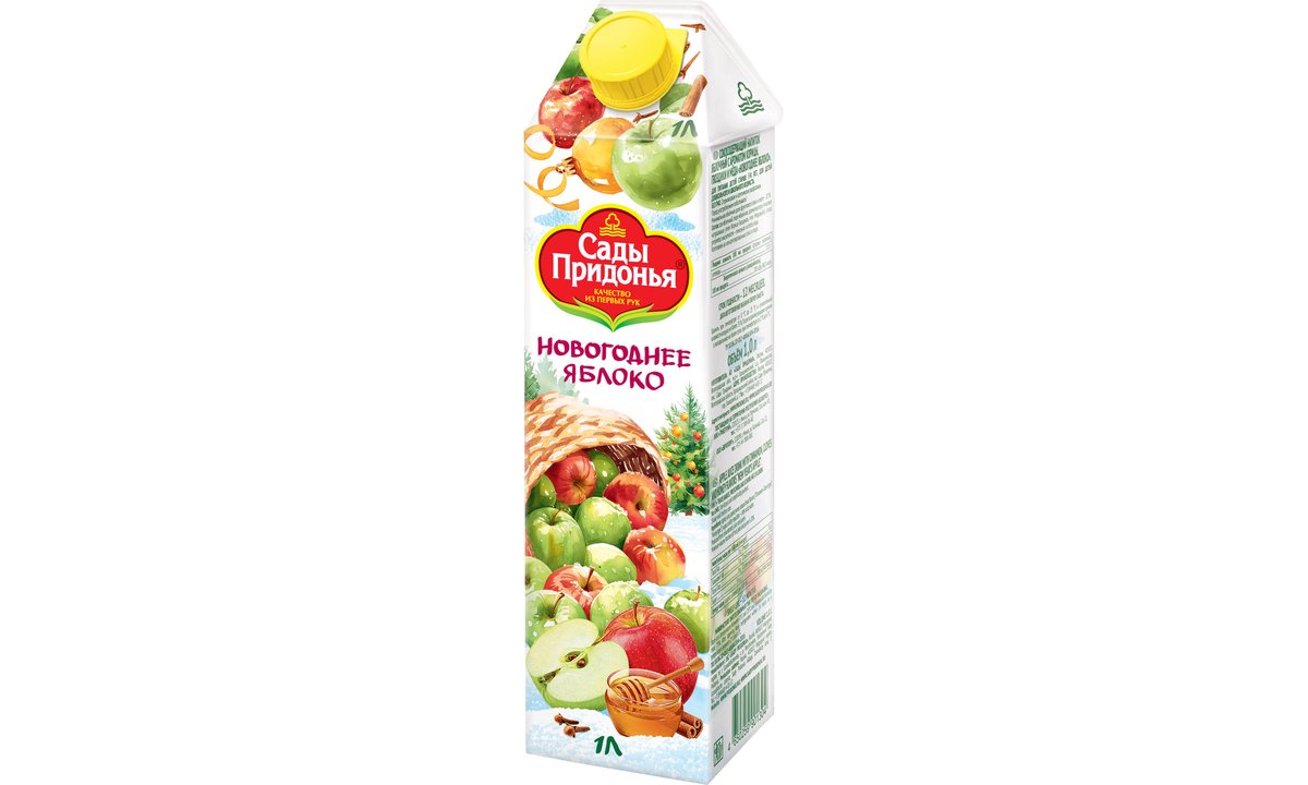სადი პრიდონია сок apple - cinnamon. Clove and honey (1 l)