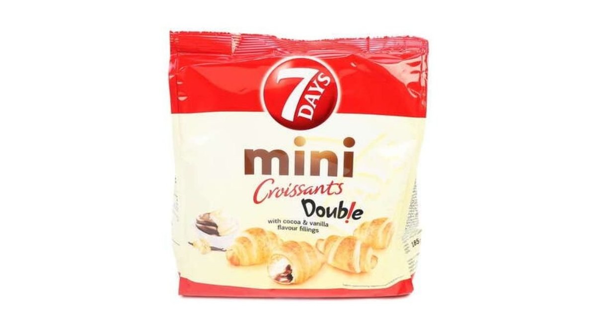 7DAYS Mini Croissant cocoa vanilla (185 g)